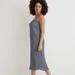 Madewell Dresses | Madewell Goldie Dress In Pliss Teapot Blue Column Midi Dress 4 Nwt | Color: Blue | Size: 4