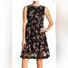 Anthropologie Dresses | Anthro Everleigh Black Japanese Print Midi Dress Small | Color: Black/Red | Size: S