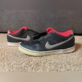 Nike Shoes | Nike Dunk Low Anthracite Gray Red White Mens Size 10.5 Shoes Sneakers 487925 061 | Color: Gray/Red | Size: 10.5