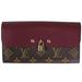 Louis Vuitton Bags | Louis Vuitton Portefeuille Venus Wallet Monogram Brown Red Long Wallet Handbag | Color: Black/Brown | Size: Os