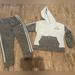 Adidas Matching Sets | Adidas Track Suits Zip Up Hoodie Sweat Pants Outfit Set | Color: Blue/Gray | Size: Various