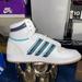 Adidas Shoes | Mens Adidas Originals Top Ten Rb Shoes White/Navy/Semi Mint Rush Gx0754 Size 9 | Color: White | Size: 9
