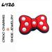 Disney Accessories | Minnie Mouse Red Polka Dot Hair Bow Rubber Shoe Charm Shoe Jewelry | Color: Red/White | Size: Os