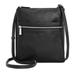 Giani Bernini Bags | Giani Bernini Dasher Pebble Leather Triple Zip Women's Crossbody Organizer Black | Color: Black | Size: 7" W X 8" H X 2" D