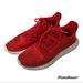 Adidas Shoes | Adidas Tubular Knit Men's Us Size 6 (Women’s 7?) | Color: Red | Size: 6