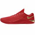 Nike Shoes | Nike Metcon 5 By You Custom Cross Training/ Weightlifting Shoe | Color: Gold/Red | Size: 5.5