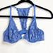 American Eagle Outfitters Intimates & Sleepwear | American Eagle Outfitters Blue Racerback Lace Bra Size 34b | Color: Blue | Size: 34b
