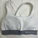 Under Armour Intimates & Sleepwear | Ladies Under Armour White Crossback Padded Sports Bra Black Size S A020224 | Color: White | Size: S