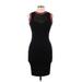 Zara W&B Collection Casual Dress - Bodycon: Black Dresses - Women's Size Medium