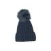 Sunday Best Beanie Hat: Blue Solid Accessories - Women's Size 19