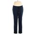 IZOD Sweatpants - High Rise: Blue Activewear - Women's Size X-Large