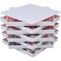 RECHIATO 8 Puzzle Sorting Trays with Lid 8x8 Premiunm Puzzle Trays Gift for Puzzle Lovers for Puzzles Up to 1000-1500 Pieces,Puzzle Tray