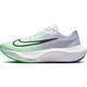 Nike Men's Zoom Fly 5 Running Shoes, White Black Green Strike Racer Blue, 9.5 UK