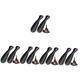 TENDYCOCO 10 Pcs Leather Shoehorn Travel Shoe Horn Tsa Shoehorn Steel Shoe Horn Small Shoe Horn Shoe Horn Metal Shoe Horns for Seniors Handle Shoe Horn Stainless Steel The Lazy Man Heavy