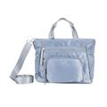 Gerry Weber - echoes edition handbag for women, 29 x 25 x 13 cm, made of polyester in light blue, lightblue, 29x25x13 cm