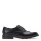 Base London Mens Tatton Waxy Black Leather Oxford Shoes UK 8