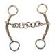 HILASON Light Chain Stainless Steel Simplicity Mouth Bit 5 Inches | Horse Bit | Horse Bits Western | Walking Horse Bits | Training Horse Bit | Equine Bits | Bit for Horses