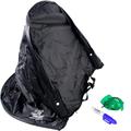 Rain Wedge Golf Bag Rain Cover - Easy Access Golf Bag Rain Hood/Golf Bag Umbrella Alternative. Bundled with an Exclusive Ball Marker Stencil & Pen