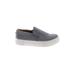 Steve Madden Flats: Gray Color Block Shoes - Women's Size 6 - Round Toe