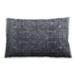 Ahgly Company Traditional Classic Indoor-Outdoor Purple Navy Blue Lumbar Throw Pillow