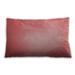 Ahgly Company Patterned Indoor-Outdoor Light Coral Pink Lumbar Throw Pillow