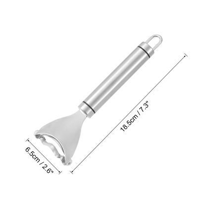 Corn Cob Peeler Stainless Steel Corn Stripper Corn Remover Tool, Silver