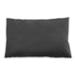 Ahgly Company Patterned Indoor-Outdoor Black Cow Black Lumbar Throw Pillow