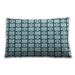 Ahgly Company Patterned Indoor-Outdoor Aquamarine Stone Green Lumbar Throw Pillow