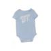 Cat & Jack Short Sleeve Onesie: Blue Print Bottoms - Size 3-6 Month