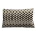 Ahgly Company Patterned Indoor-Outdoor Vanilla Gold Lumbar Throw Pillow