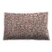 Ahgly Company Patterned Indoor-Outdoor Vanilla Gold Lumbar Throw Pillow