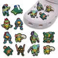 Tortue Ninja Anime Series Charms pour Crocs Décorations de chaussures bricolage Accessoires