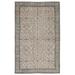 Beige 66" x 105" L Area Rug - Lofy Atina Oriental Machine Woven Rectangle 5'6" x 8'9" /Wool Area Rug in 105.0 x 66.0 x 1.0 in white/Wool | Wayfair