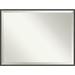Alcott Hill® Camilya Wood Wall Mirror Wood in Black | 31.25 H x 41.25 W x 1 D in | Wayfair B07DFBD2CB6843089D90C2346C487385