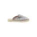Sam Edelman Mule/Clog: Silver Snake Print Shoes - Women's Size 7 1/2 - Almond Toe