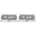 2pcs Blank Audio Cassette Empty Audio Cassette Tape Handcraft Supply Cassette Decoration