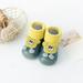 naisibaby Toddler s Winter Warm Indoor Sock Shoes Soft Plus Velvet Thick Walking Shoes Green Size 3Years