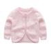 BULLPIANO Girls Cardigans Sweater Cotton Long Sleeve Button Down Knit Sweaters Toddler Kids Sweatshirt