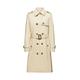 Esprit Women Coats woven long Damen sand, Gr. XS, Polyester, Weiblich Jacken outdoor