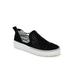 Wide Width Women's Erin Slip On Sneaker by Jambu in Black Solid (Size 12 W)