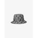 Michael Kors Empire Logo Jacquard Bucket Hat Black One Size