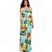 Lilly Pulitzer Dresses | Lilly Pulitzer Alaya Resort Chiquita Bonita Strapless Maxi Dress Women's Size S | Color: Green/Yellow | Size: S