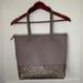 Kate Spade Bags | Kate Spade Greta Court Glitter Penny Tote | Color: Gray/Silver | Size: Os