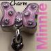 Disney Jewelry | Disney Pandora/European Type Charm | Color: Pink/Silver | Size: Os