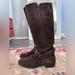 J. Crew Shoes | J.Crew Riding Boots, Sz. 7.5, Brown Suede | Color: Brown | Size: 7.5