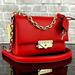 Michael Kors Bags | Michael Kors Cece Small Flap Chain Shoulder Crossbody Bag Purse $448 Red | Color: Red | Size: Os