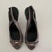 Gucci Shoes | Gucci Talibu Sling Pump | Color: Gray/Purple | Size: 38