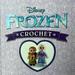 Disney Other | Disney Frozen Learn To Crochet Book - Make All Characters W/Patterns | Color: Blue/Purple | Size: 5 X 6 In