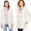 J. Crew Jackets & Coats | J. Crew Oiled Hooded Raincoat Ladies Size 12 Zipper Issues | Color: Cream/Yellow | Size: 12