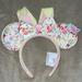 Disney Accessories | Disney Parks Mickey Bunny Ears -Easter Nwt | Color: Cream/Pink | Size: Os